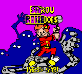 Spirou Robbedoes - The Robot Invasion (Europe) (En,Fr,De,Es,It,Nl,Da) Title Screen